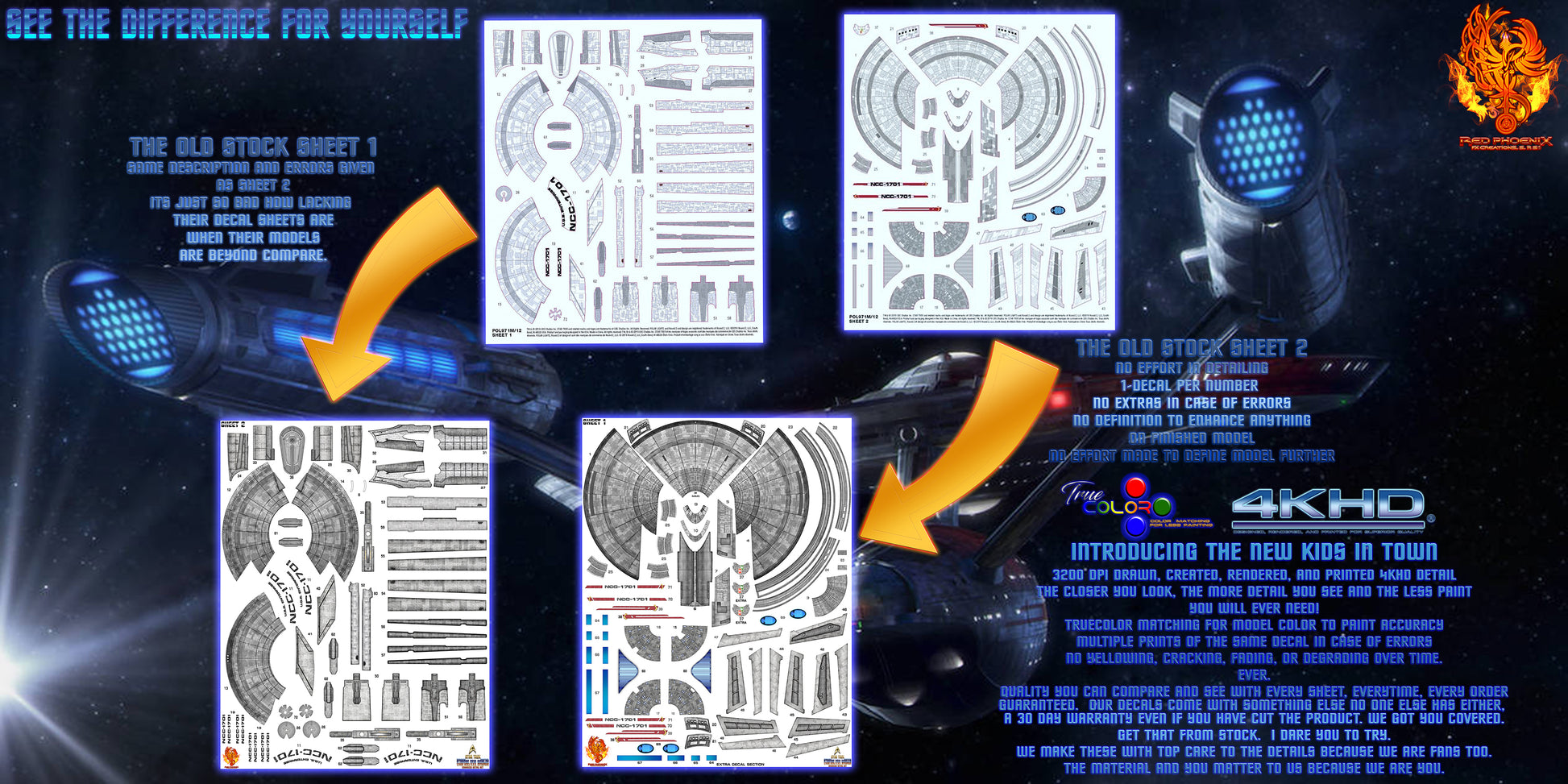 U.S.S. Enterprise: Strange New Worlds 1-2500 Scale Enhanced Edition